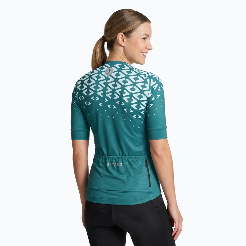 Dámské cyklistické tričko ATTABO Tevi WMNS green 2