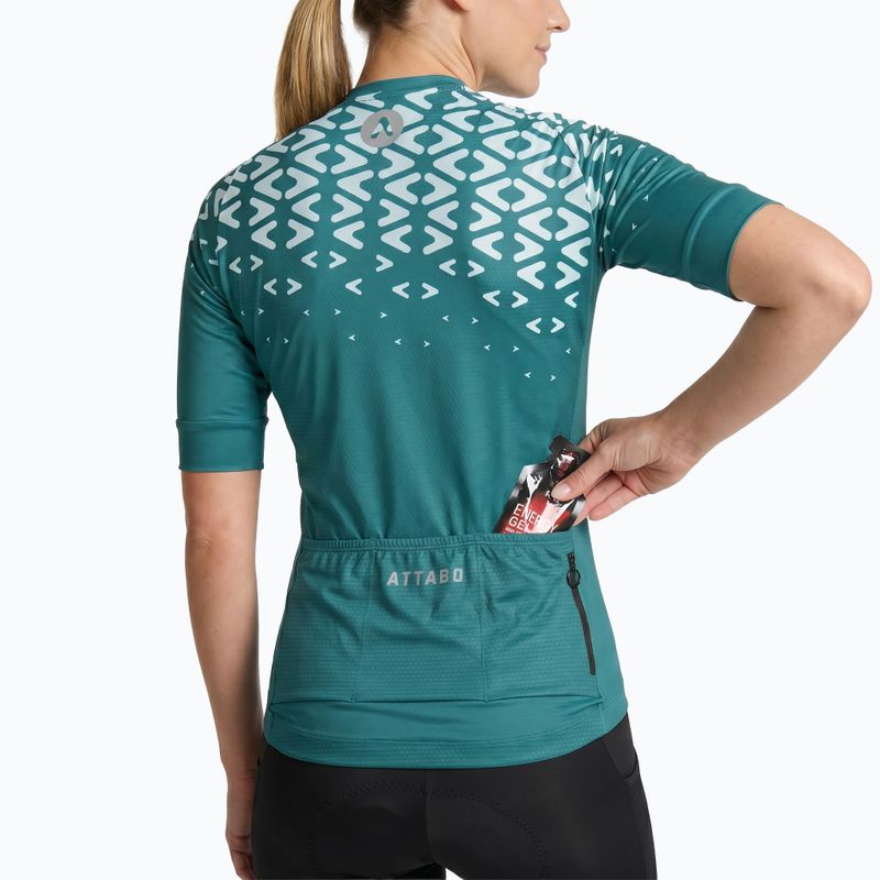 Dámské cyklistické tričko ATTABO Tevi WMNS green 4