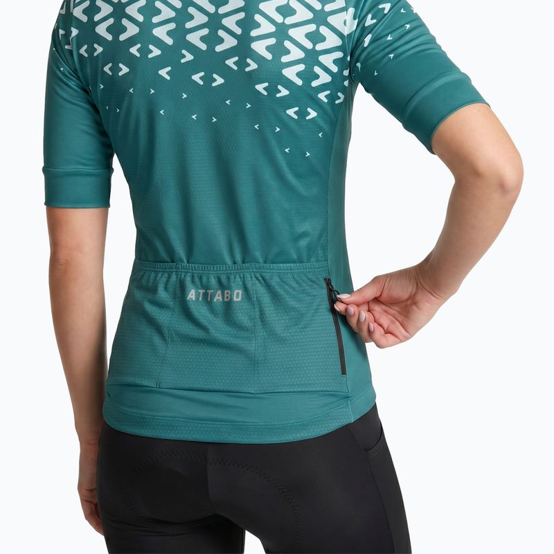 Dámské cyklistické tričko ATTABO Tevi WMNS green 5