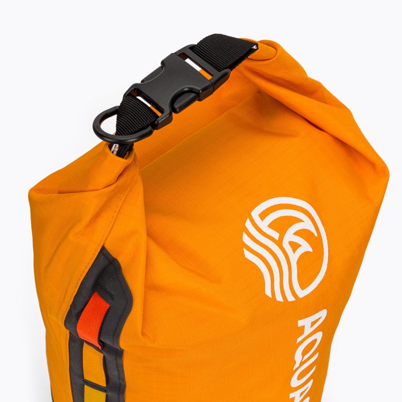 Vodotěsný pytel AQUASTIC Dry Bag 20 l Nylon/TPU oranžový 8