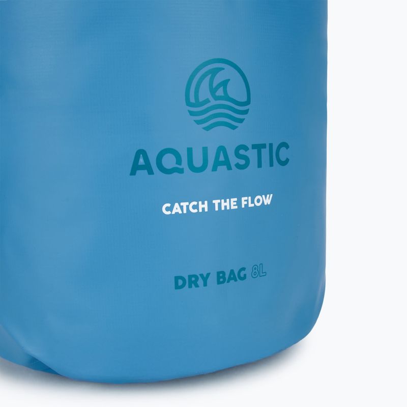 Vodotěsný vak AQUASTIC 8 l blue 6
