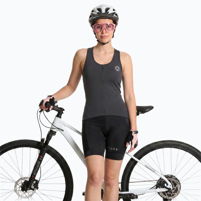 Dámské cyklistické tričko ATTABO Vera black 6