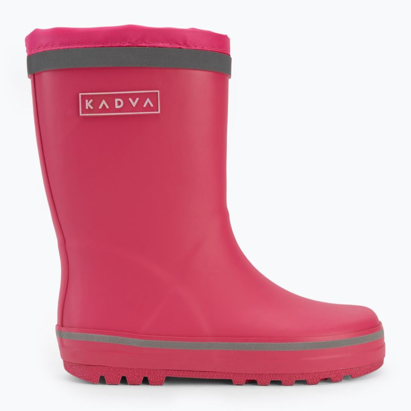 Dětské holínky KADVA PuddleProof JR s reflexními prvky růžové 12