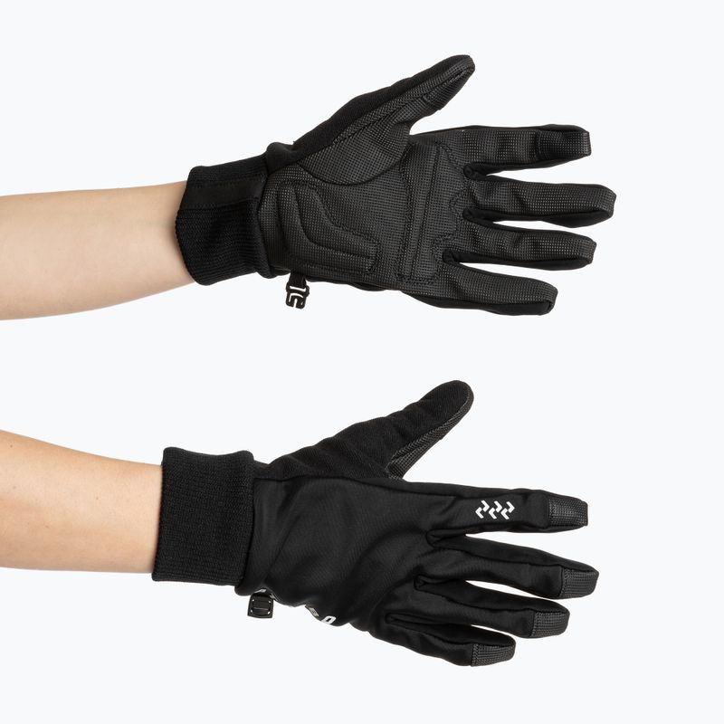 Cyklistické rukavice ATTABO LOREEF GLOVES větruvzdorné zateplené black 3