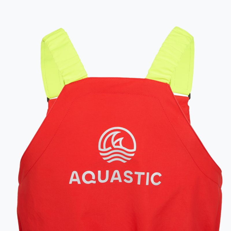 Spodnie żeglarskie męskie AQUASTIC Outrun 15 000/15 000 czerwony 16