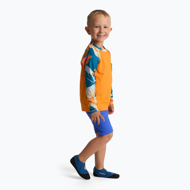 Dětské bazénové ponožky  AQUASTIC Seavie Anti-Slip blue 5
