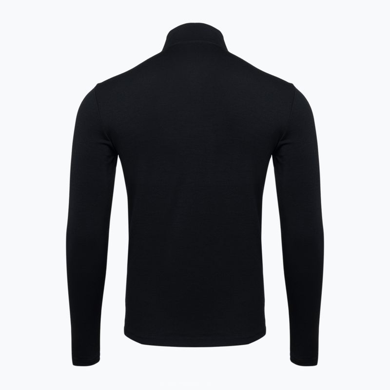 Pánská termo mikina WOOLCANO Merino TOP0544 black 11