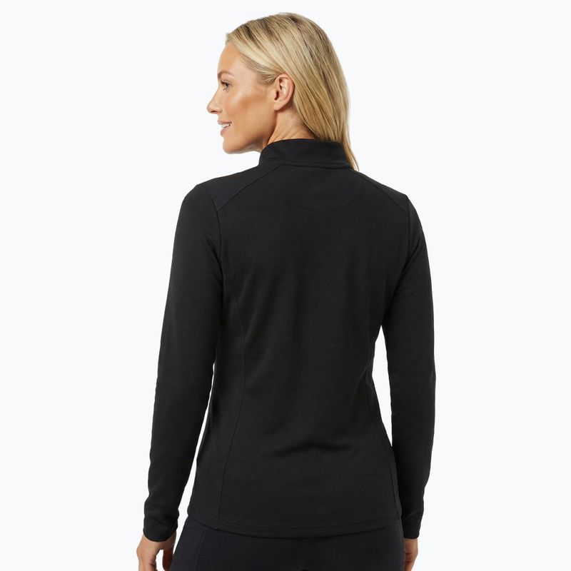Dámská termo mikina WOOLCANO Merino TOP0545 black 2