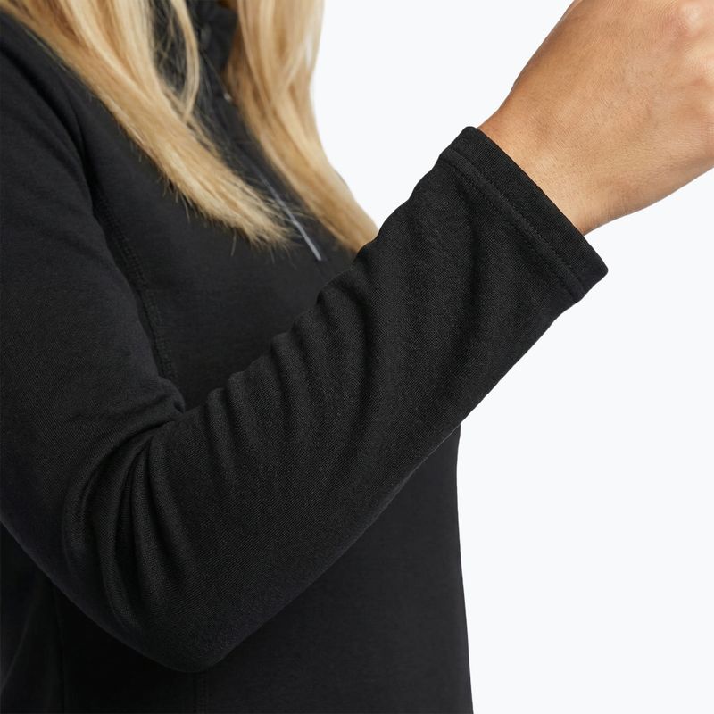 Dámská termo mikina WOOLCANO Merino TOP0545 black 5