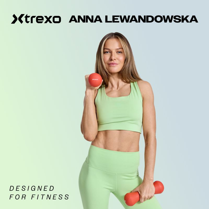 Neoprenová činka XTREXO TX0-B4M009 1,5 kg orange 2