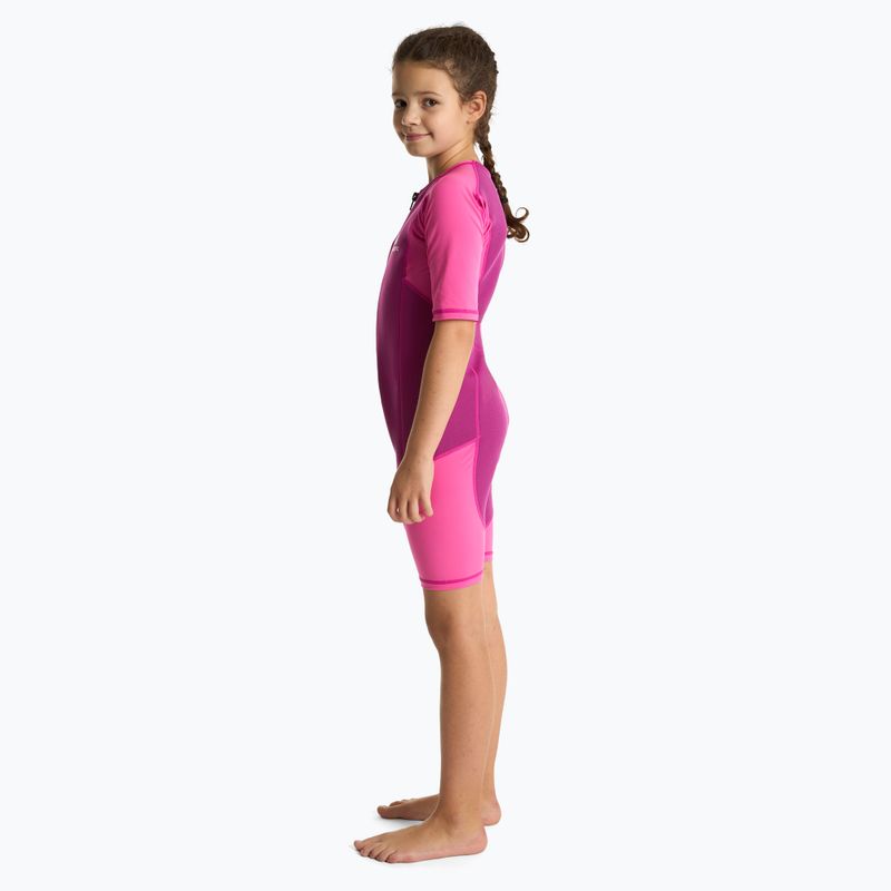 Dětská surfová kombinéza AQUASTIC z neoprenu 1.5 mm WAVEY pink 3