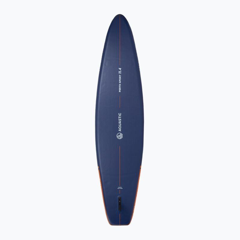 Sada paddleboard SUP nafukovací AQUASTIC Perth Sport 11'4" MSL allround oranžový 4