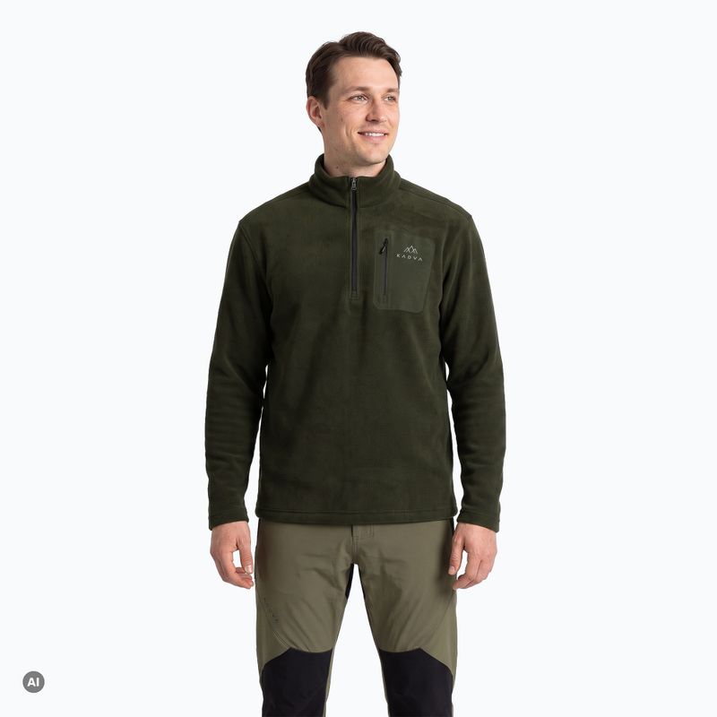Pánská fleece mikina KADVA SumGear zelená