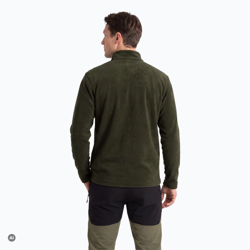 Pánská fleece mikina KADVA SumGear zelená 3
