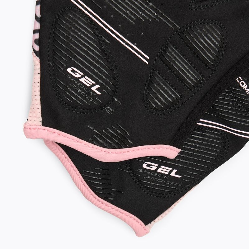 Dámské cyklistické rukavice ATTABO Vito WMNS gel shock proof pink/black 7
