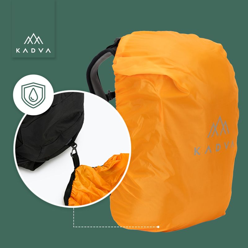 Turistický batoh KADVA Aventura 22 l černý 25