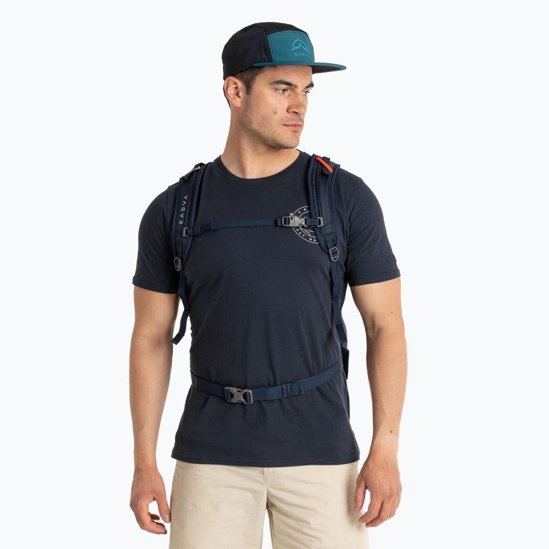 Turistický batoh KADVA Aventura 22 l ocelově modrý 12