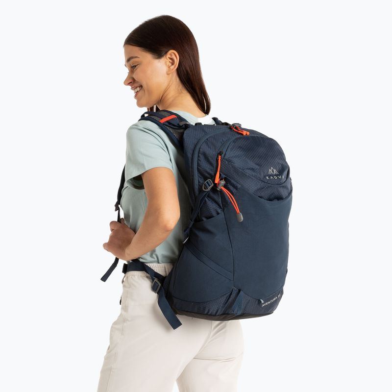 Turistický batoh KADVA Aventura 22 l ocelově modrý 19