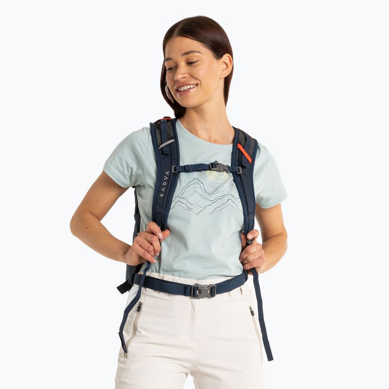 Turistický batoh KADVA Aventura 22 l ocelově modrý 20