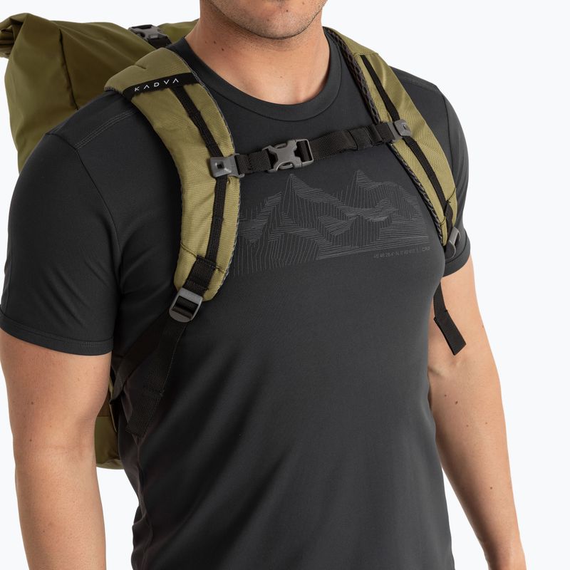 Městský batoh KADVA Companion 20 l khaki 11
