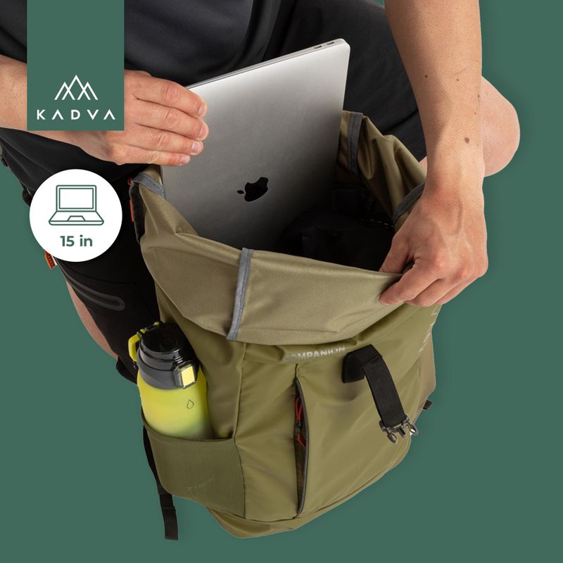 Městský batoh KADVA Companion 20 l khaki 20