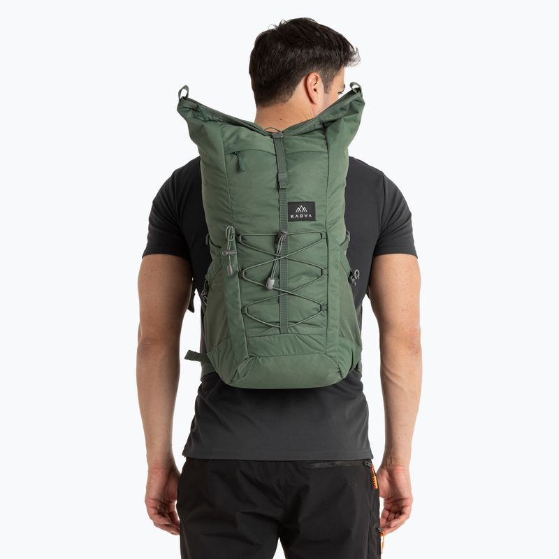 Městský batoh KADVA CityQuest 22 l zelený 11