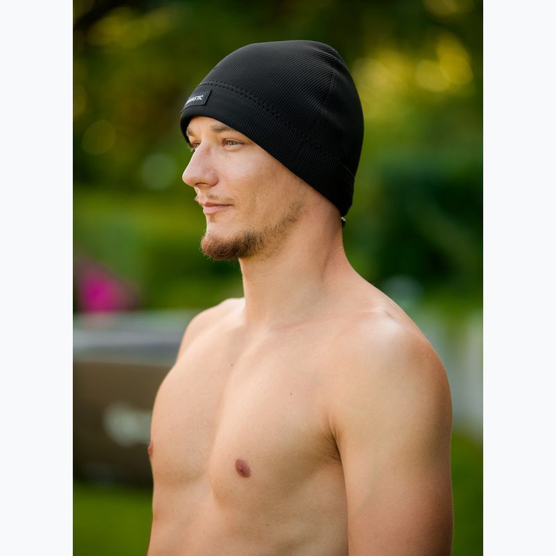 Neoprenová čepice AQUASTIC Wintstick Beanie 3 mm czarny 3