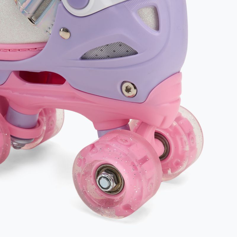 Dětské kolečkové brusle ATTABO Diamond pink 8