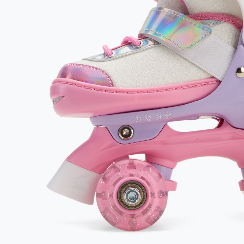 Dětské kolečkové brusle ATTABO Diamond pink 11