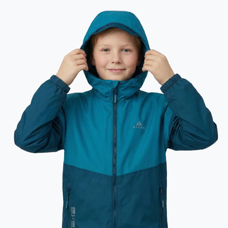 Dětská nepromokavá bunda KADVA Fory Jrb modrá 5
