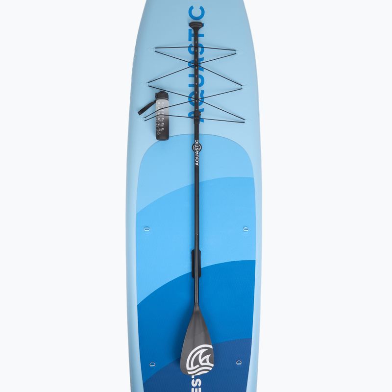 Sada paddleboard SUP nafukovací AQUASTIC Este 12'0" modrý 13