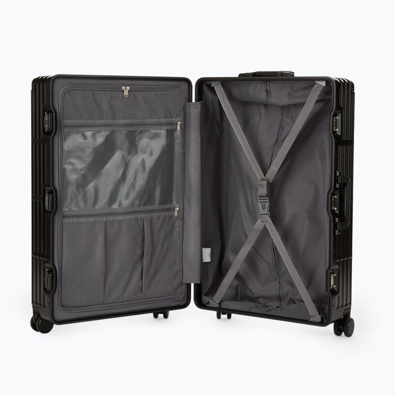 Velký cestovní kufr Kadva Tigre 96l Black 8