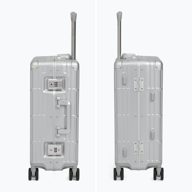 Cestovní kufr Kadva Tigre 37l Silver 5