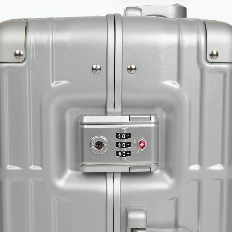 Cestovní kufr Kadva Tigre 37l Silver 10