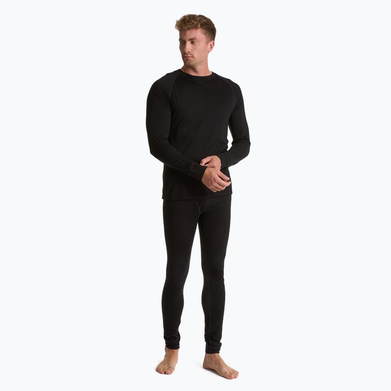 Pánská termo mikina 100% WOOLCANO MERINO TOP0538 black 2
