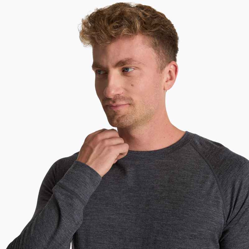 Pánská termo mikina 100% WOOLCANO MERINO TOP0538 gray 5