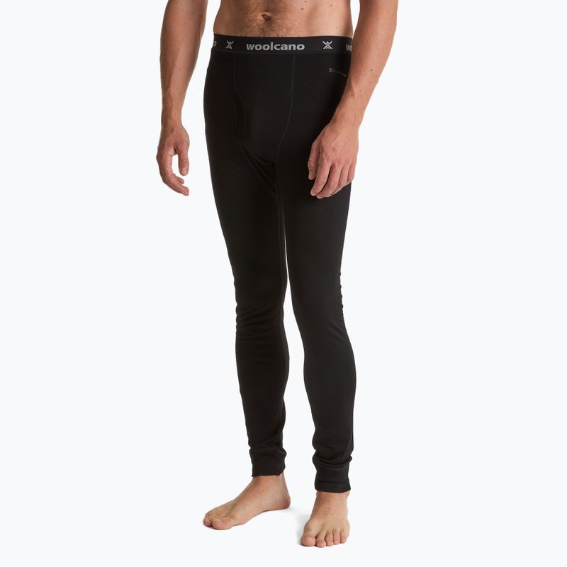Pánské termo kalhoty WOOLCANO 100% Merion PANT0539 black 4
