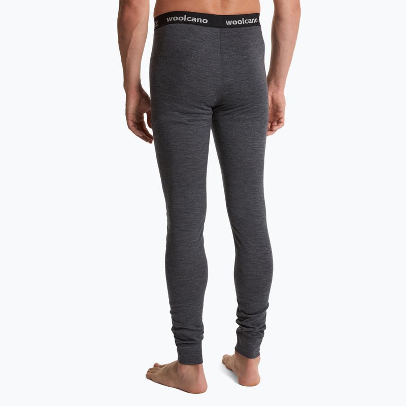 Pánské termo kalhoty WOOLCANO 100% Merion PANT0539 gray 3