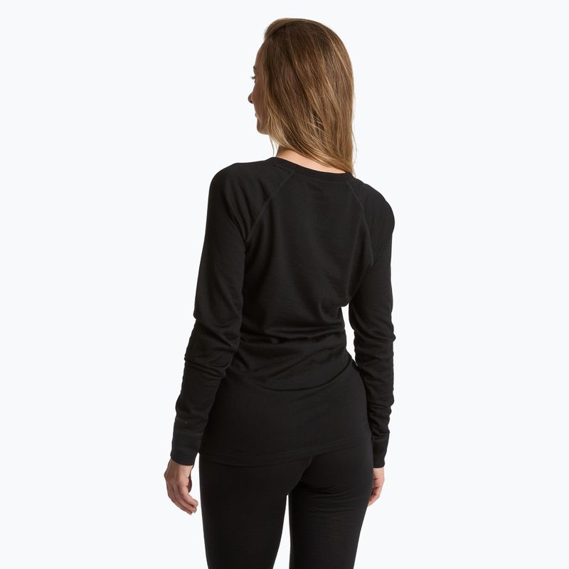 Dámská termomikina WOOLCANO 100% Merino TOP0541 black 3