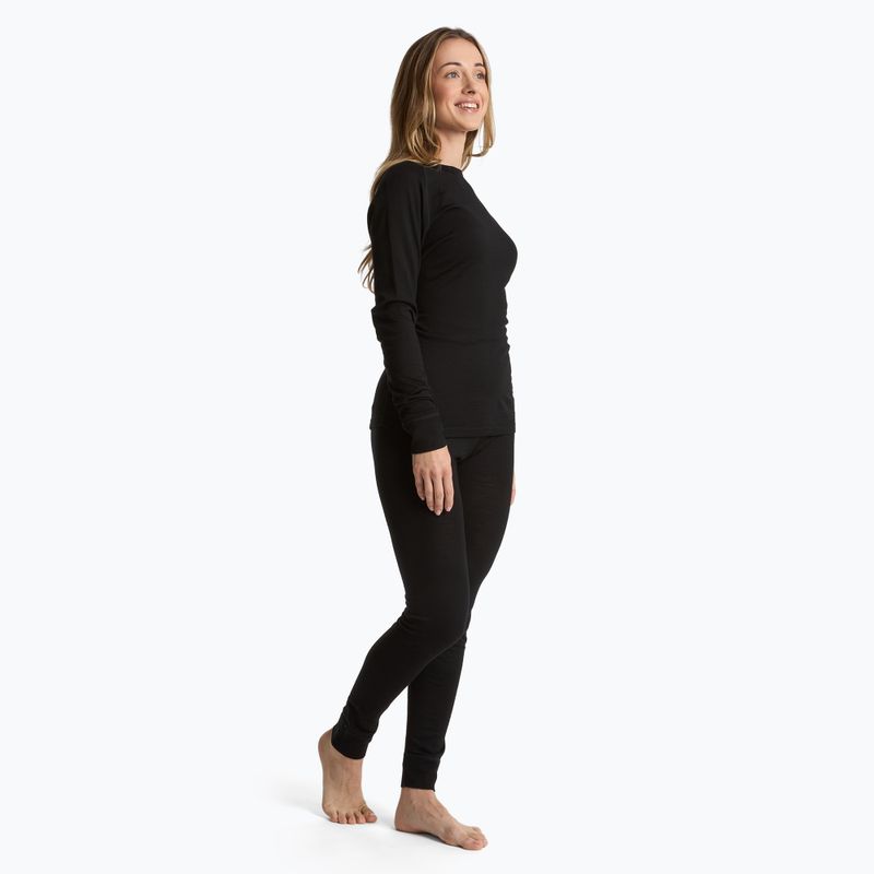 Dámská termomikina WOOLCANO 100% Merino TOP0541 black 4