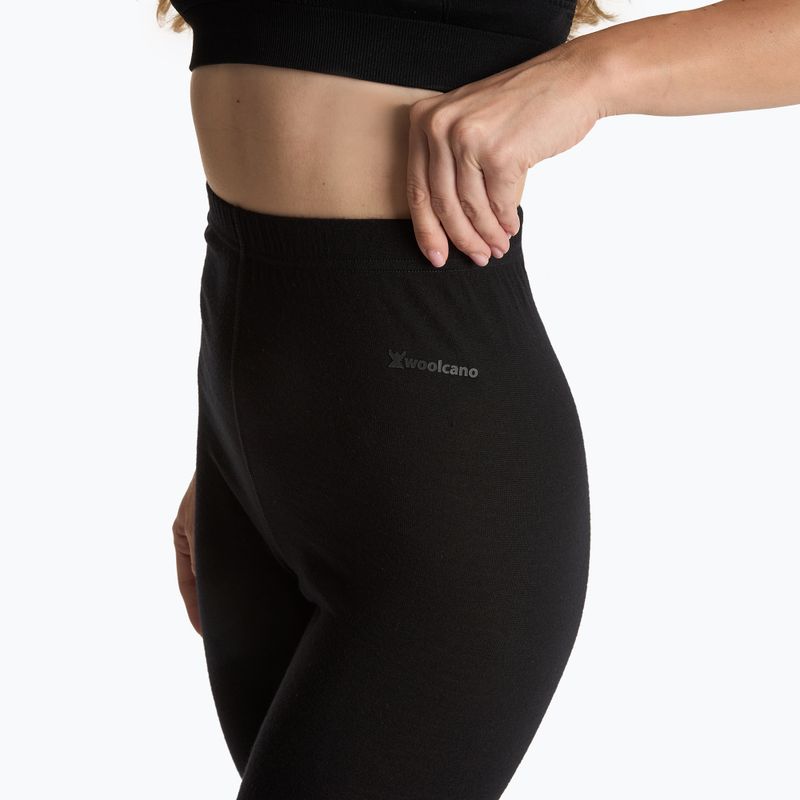 Dámské termo kalhoty WOOLCANO 100% Merino PANT0542 black 5