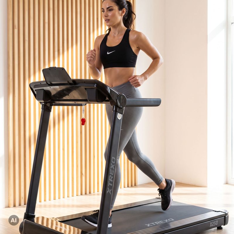 Elektrický běžecký pás XTREXO TXO-X250-B black 19