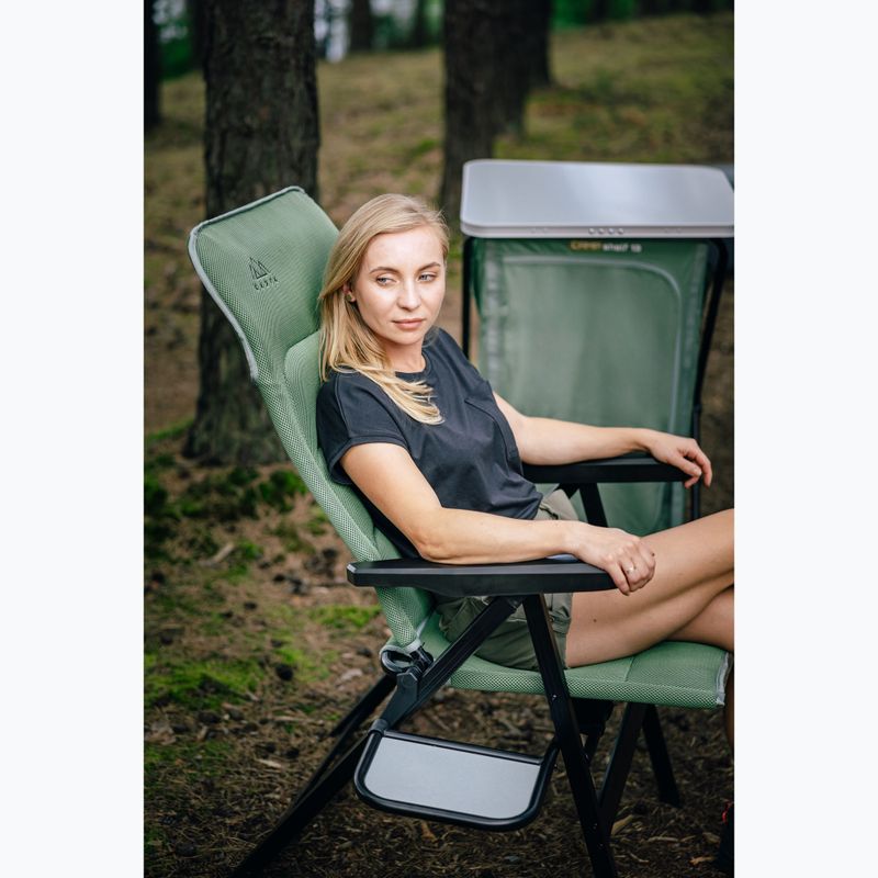 Turistická židle KADVA CAMPchair 3.0 zelená 7