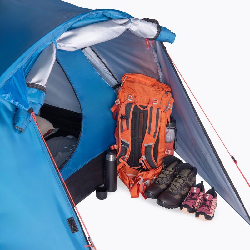 Stanový přístřešek pro 4 osoby KADVA CAMPdome 4 modrý 3