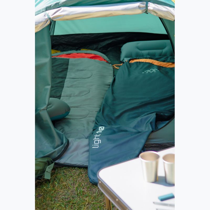 Stanový stan pro 4 osoby KADVA CAMPdome 4 zelený 22