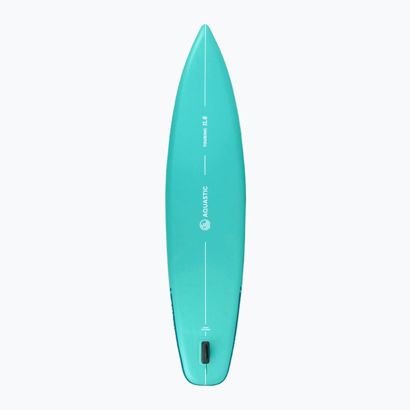 Sada paddleboard SUP nafukovací AQUASTIC Touring 11'6" zelený 4