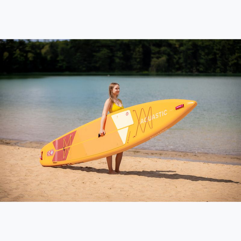 Deska SUP AQUASTIC Touring 12'6" oranžová 20