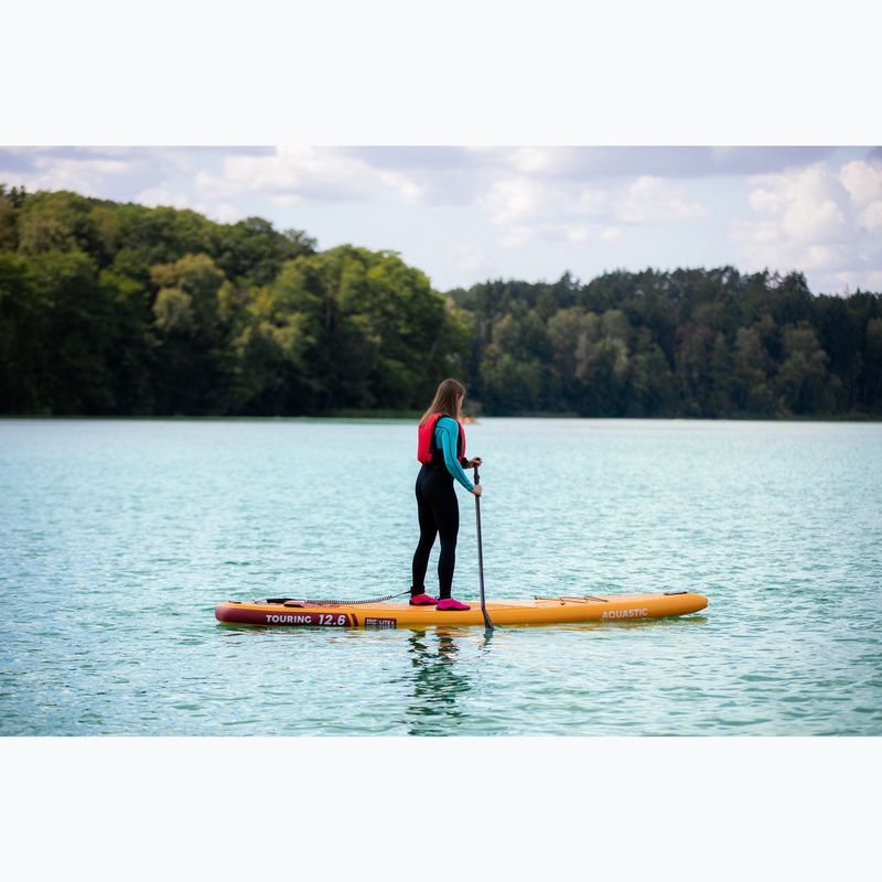 Deska SUP AQUASTIC Touring 12'6" oranžová 21