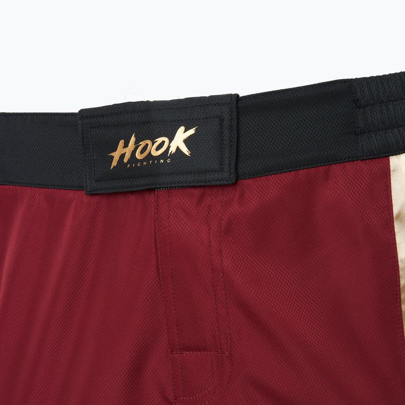 Pánské tréninkové šortky HOOK FIGHTING Ready To Spar red 9