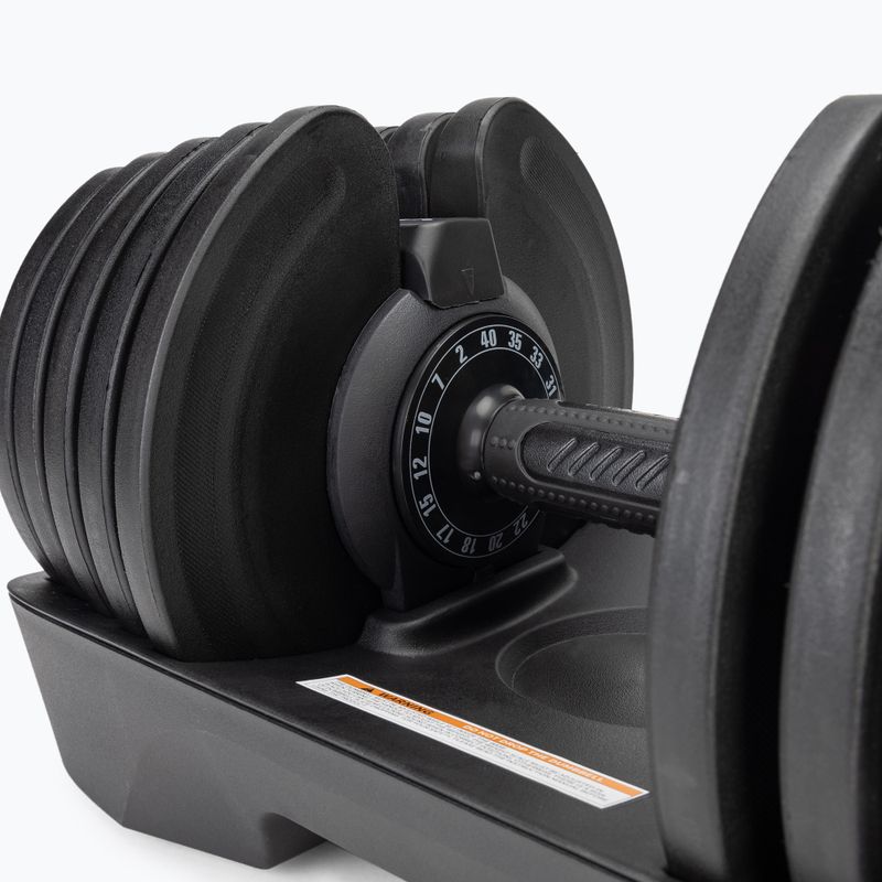 Nastavitelná činka XTREXO TXO-B4W001 40 kg black 8
